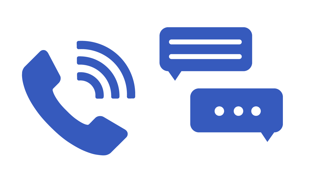 Telephone service and chat