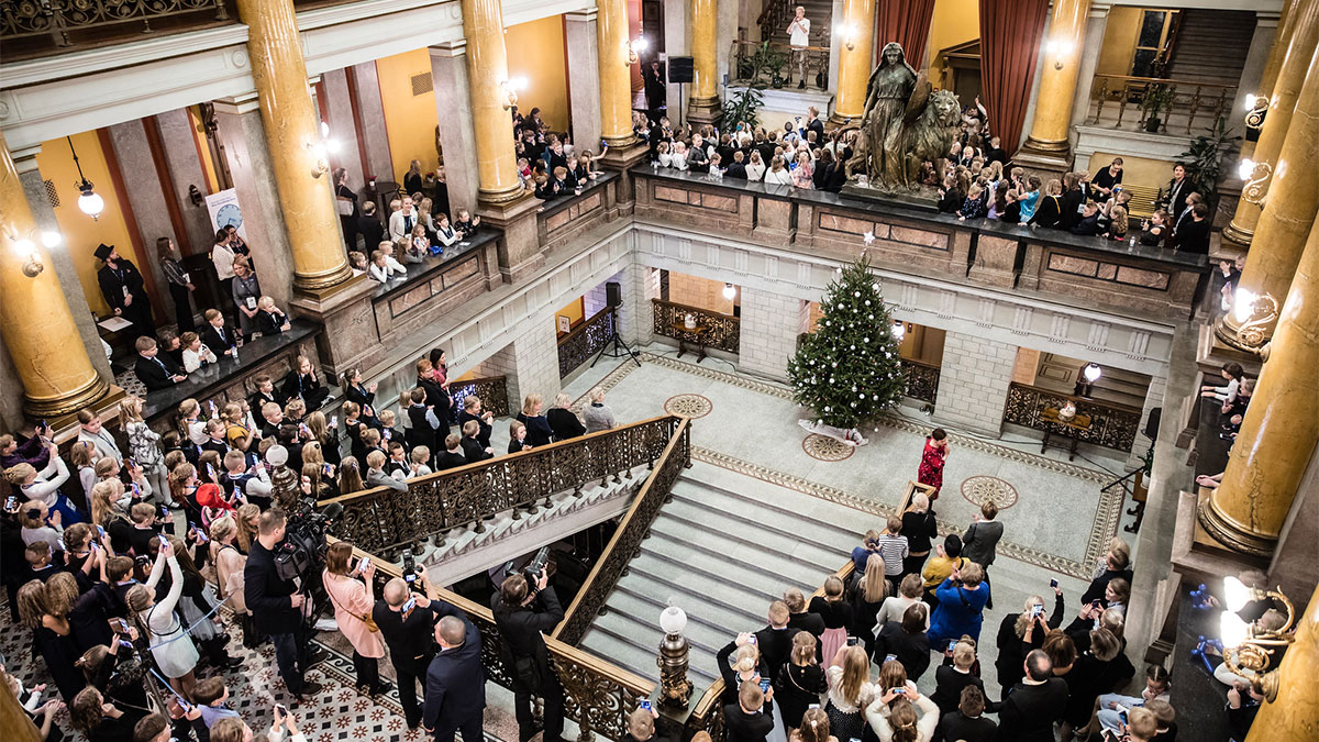 Valtakunnallinen lasten itsenäisyyspäivän juhla lähestyy