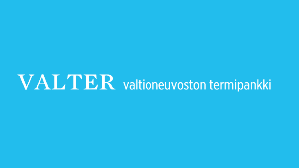 Ruotsin lakitermit löytyvät Valter-termipankista