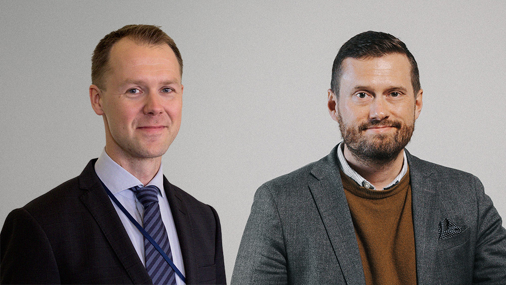 Mikko Saarinen ja Janne Öberg.