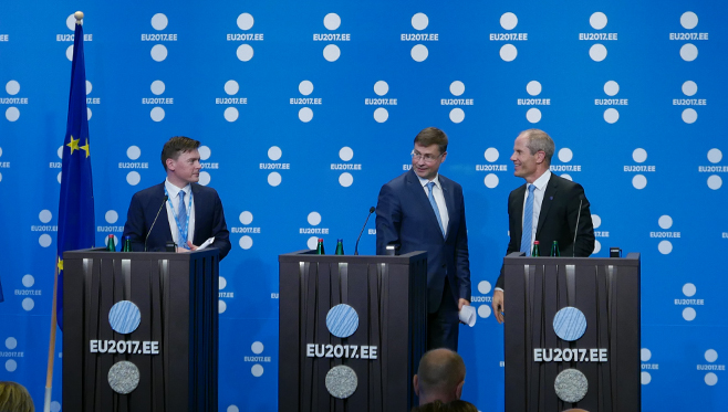 Valtiovarainministerien epävirallinen kokous Tallinnassa loppuinfo 16.9.2017.