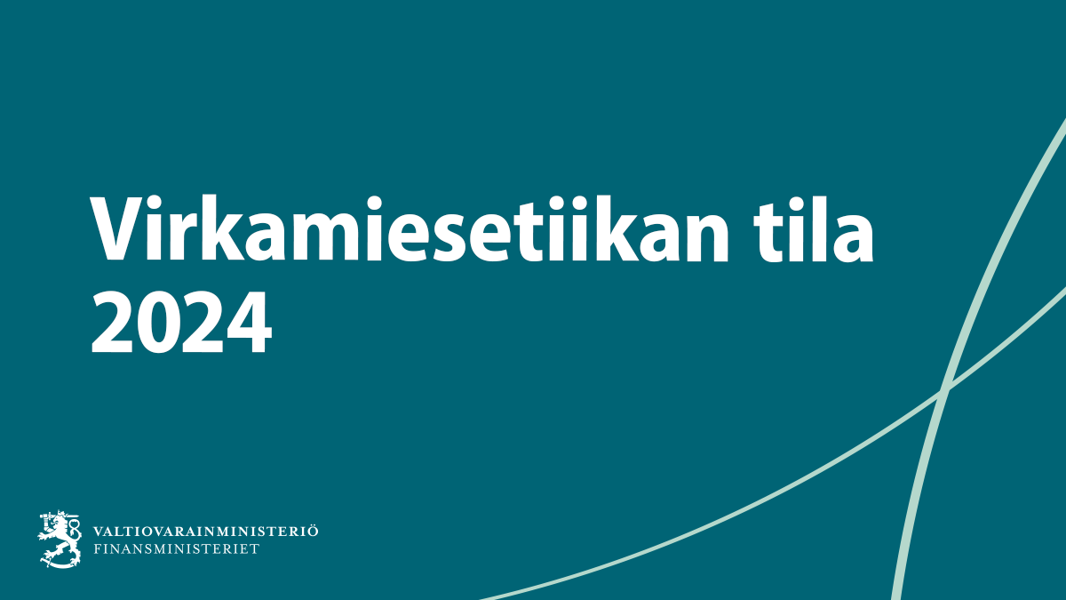 Virkamiesetiikan tila 2024.