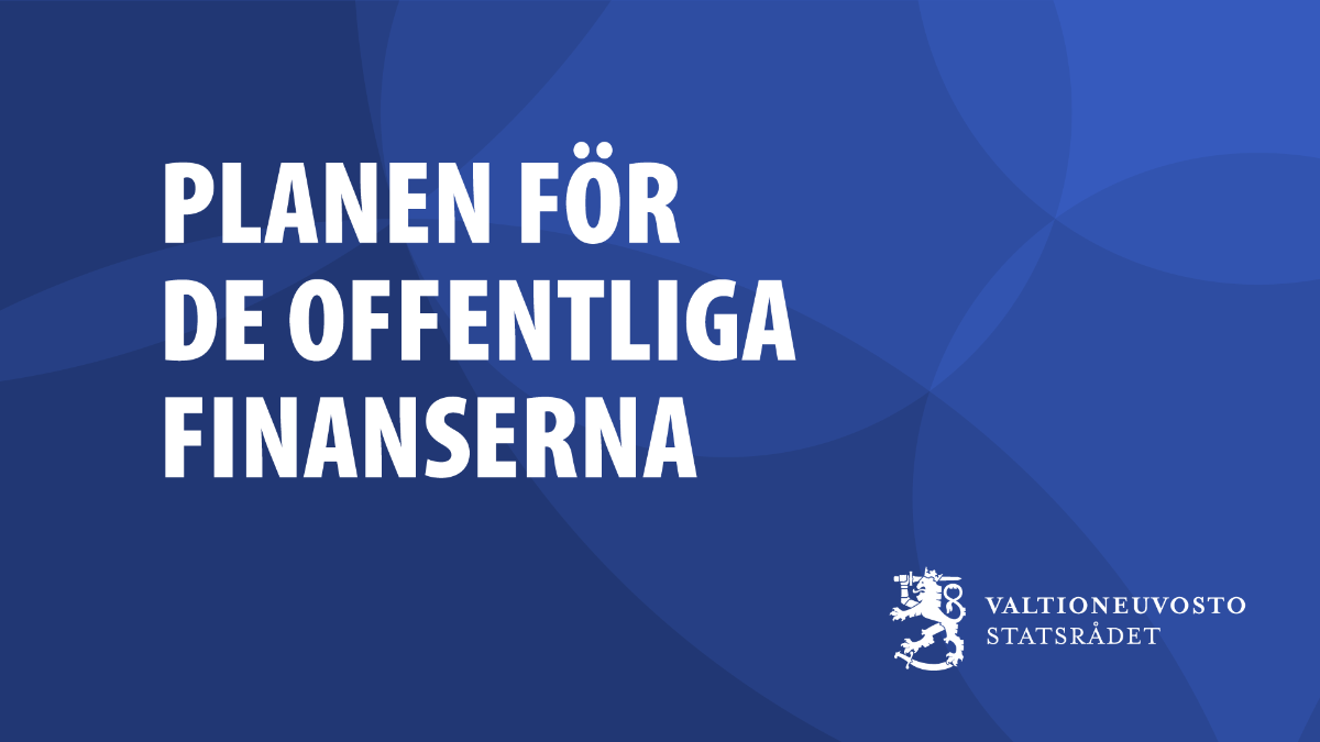Planen för de offentliga finanserna.
