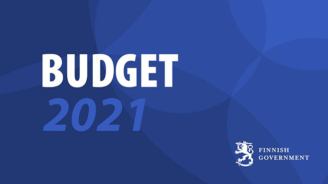 Budget 2021 Finnish Government.