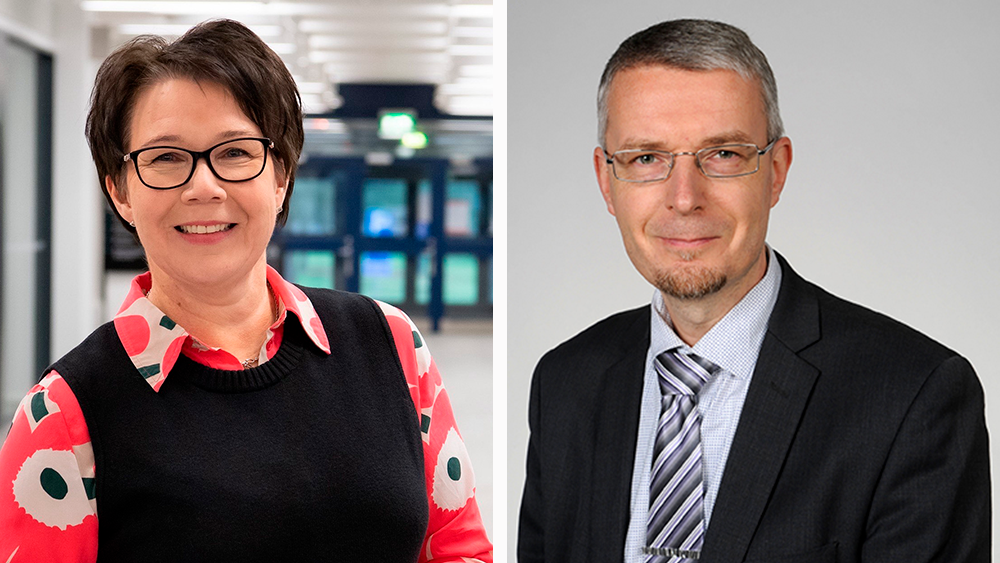 Ulla-Mari Kinnunen ja Tomi Voutilainen