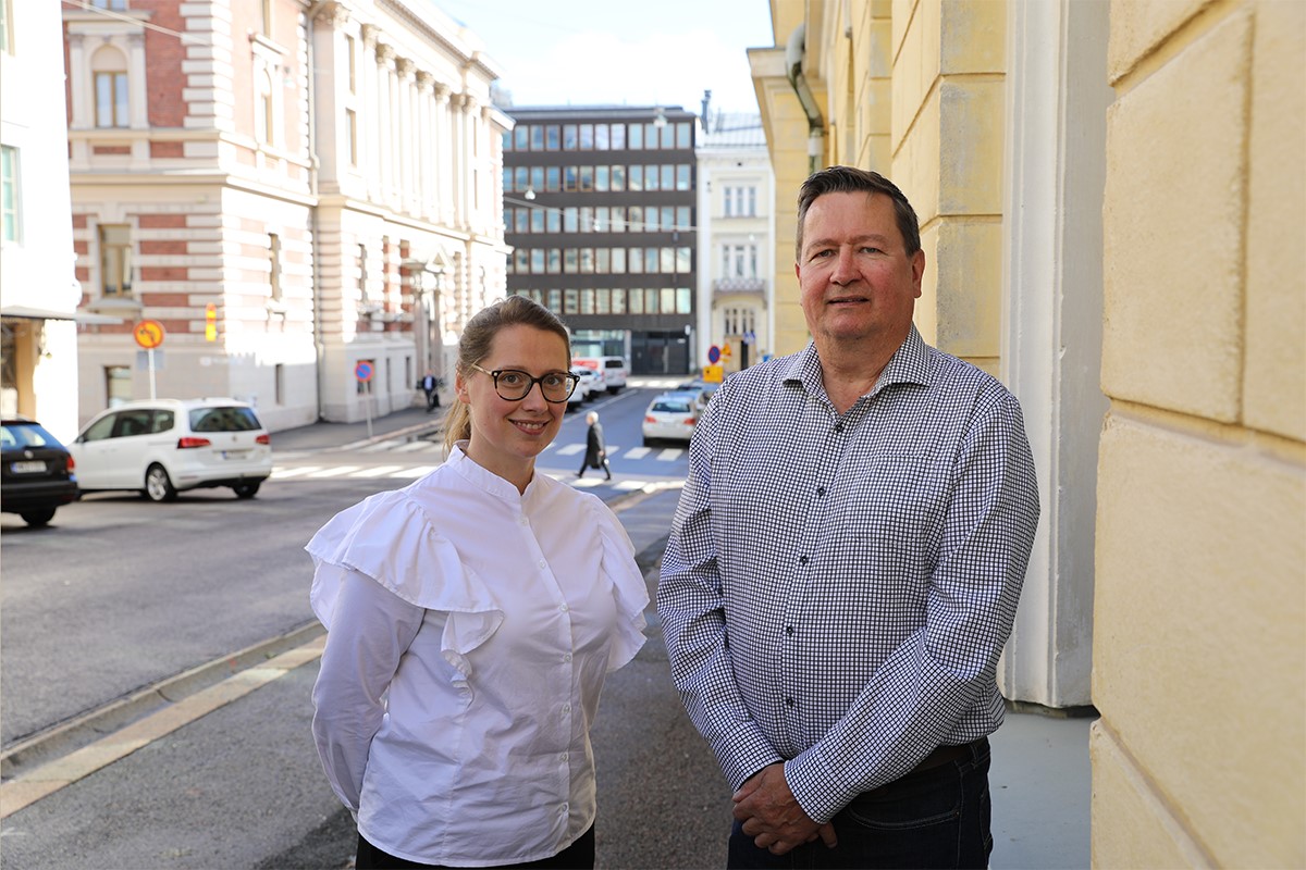 Teija Kauhanen ja Markku Nissinen