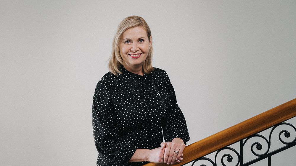 Alivaltiosihteeri Leena Mörttinen.