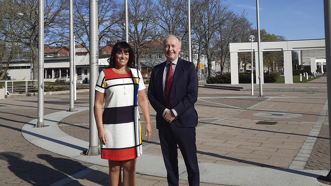 Annette Holmberg-Jansson och Aki Lindén