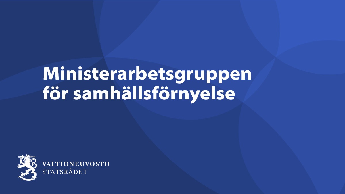Yhteiskunnan uudistamisen ministerityöryhmä.