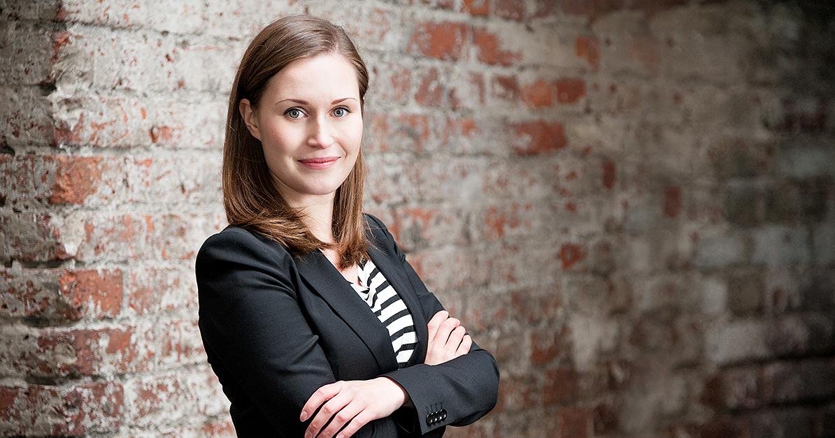 Kommunikationsminister Sanna Marin (Bild: Jukka-Pekka Flander)