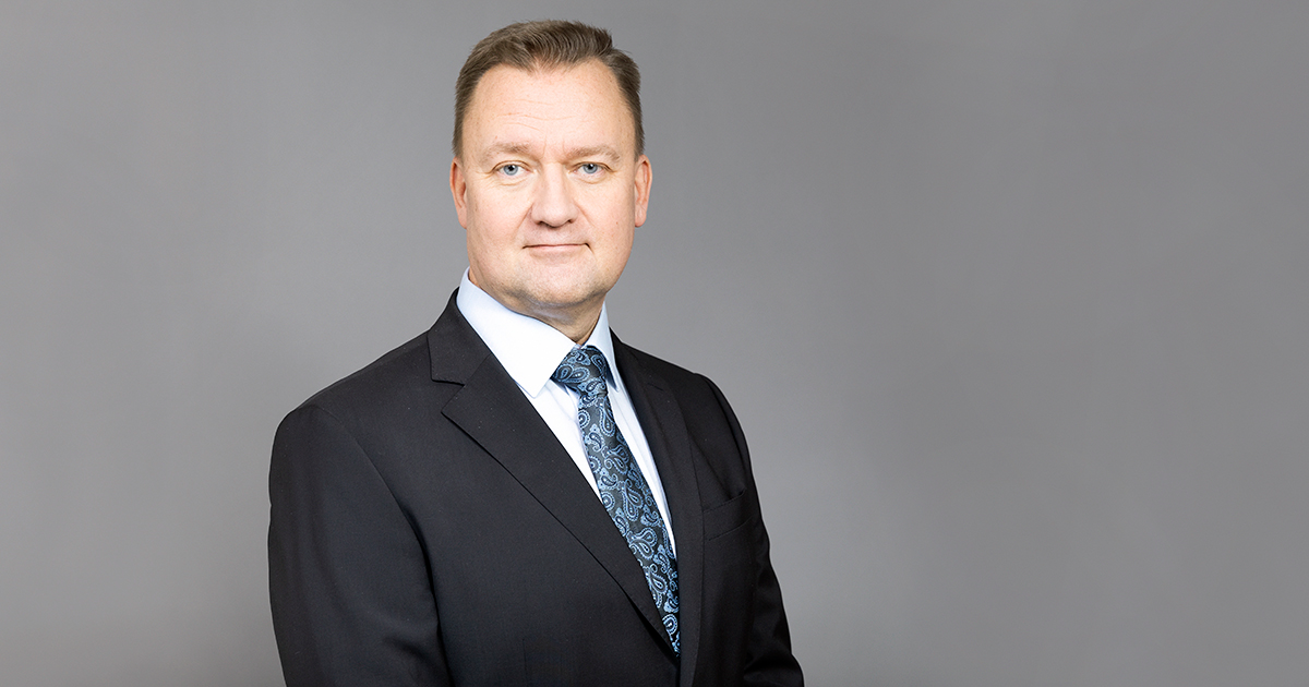 Statsrådet utnämnde den 27 februari 2020 Rauli Paananen till statens cybersäkerhetsdirektör. (Foto: (Kuva: Suvi-Tuuli Kankaanpää, Keksi / LVM)