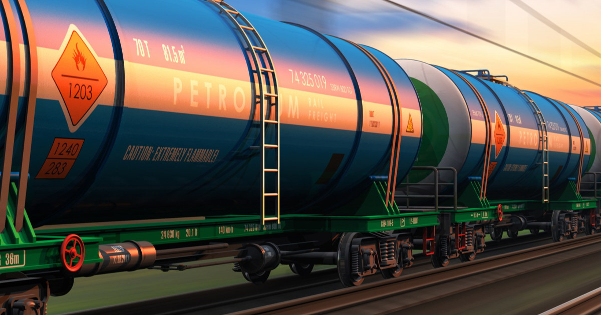 Transport of dangerous goods on railways (Photo: Shutterstock)