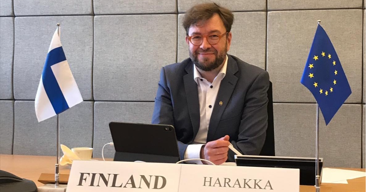 Kommunikationsminister Timo Harakka (Foto: Kommunikationsministeriet)