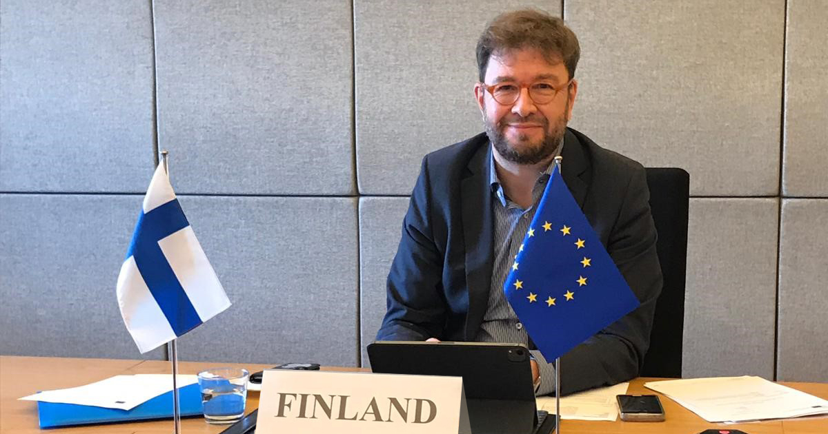 Kommunikationsminister Timo Harakka (Foto: Kommunikationsministeriet)