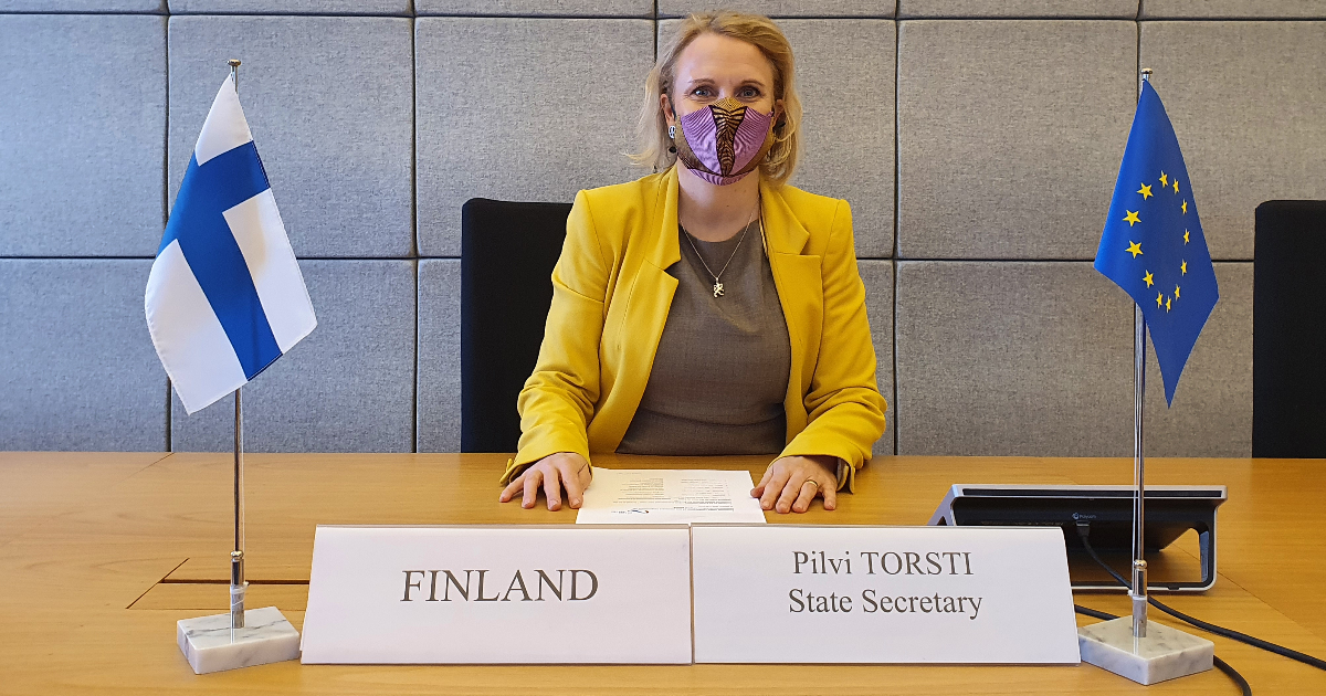 Valtiosihteeri Pilvi Torsti (Kuva: LVM)