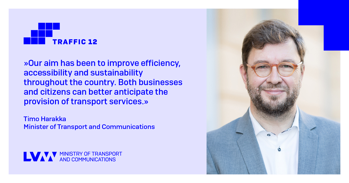 Minister of Transport and Communications Timo Harakka (Photo: Ministry of Transport and Communications)