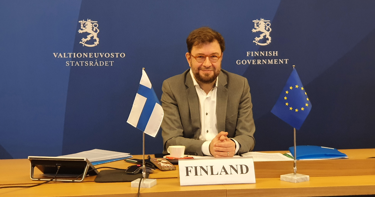 Kommunikationsminister Timo Harakka (Foto: Kommunikationsministeriet)