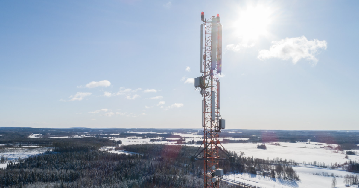 Radiomasto talvella (Kuva: Juha Tuomi / Rodeo)