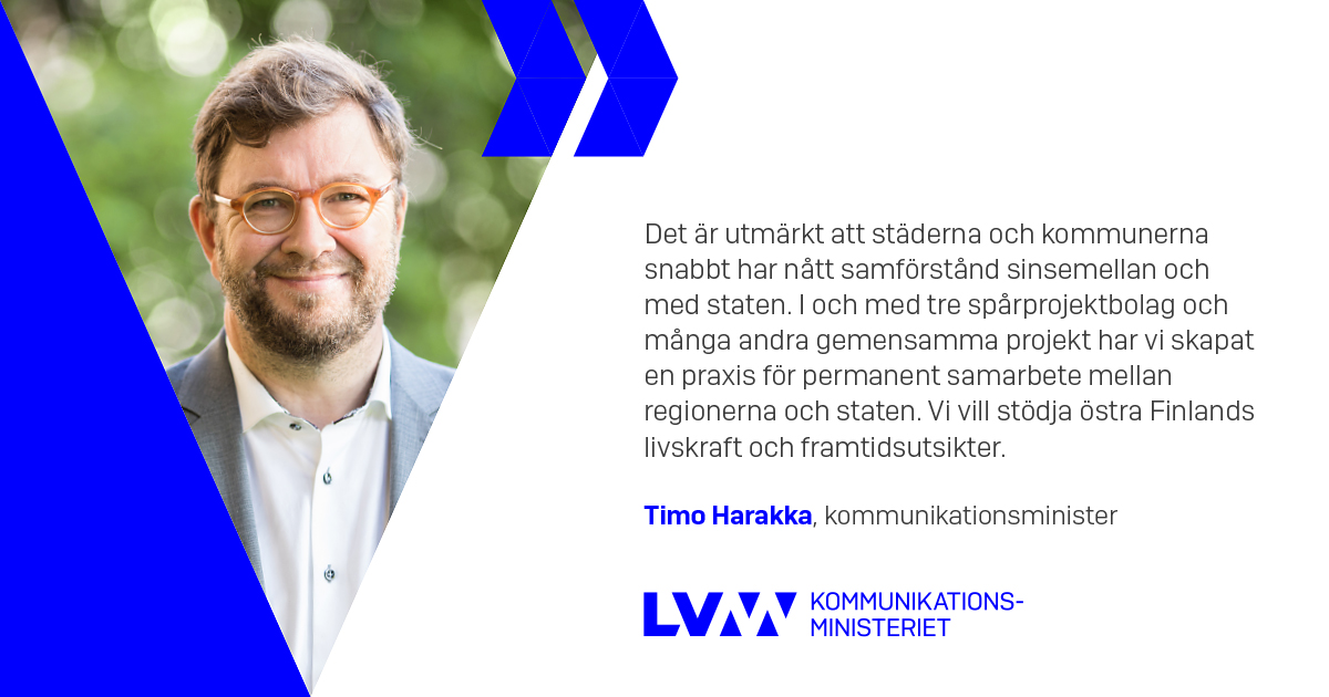 Kommunikationsminister Timo Harakka (Bild: Kommunikationsministeriet)