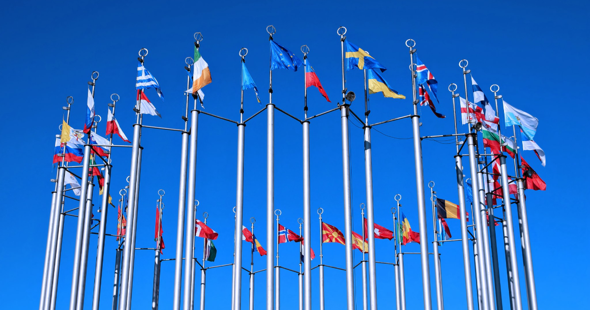 EU-ländernas flaggor (Bild: Shutterstock)