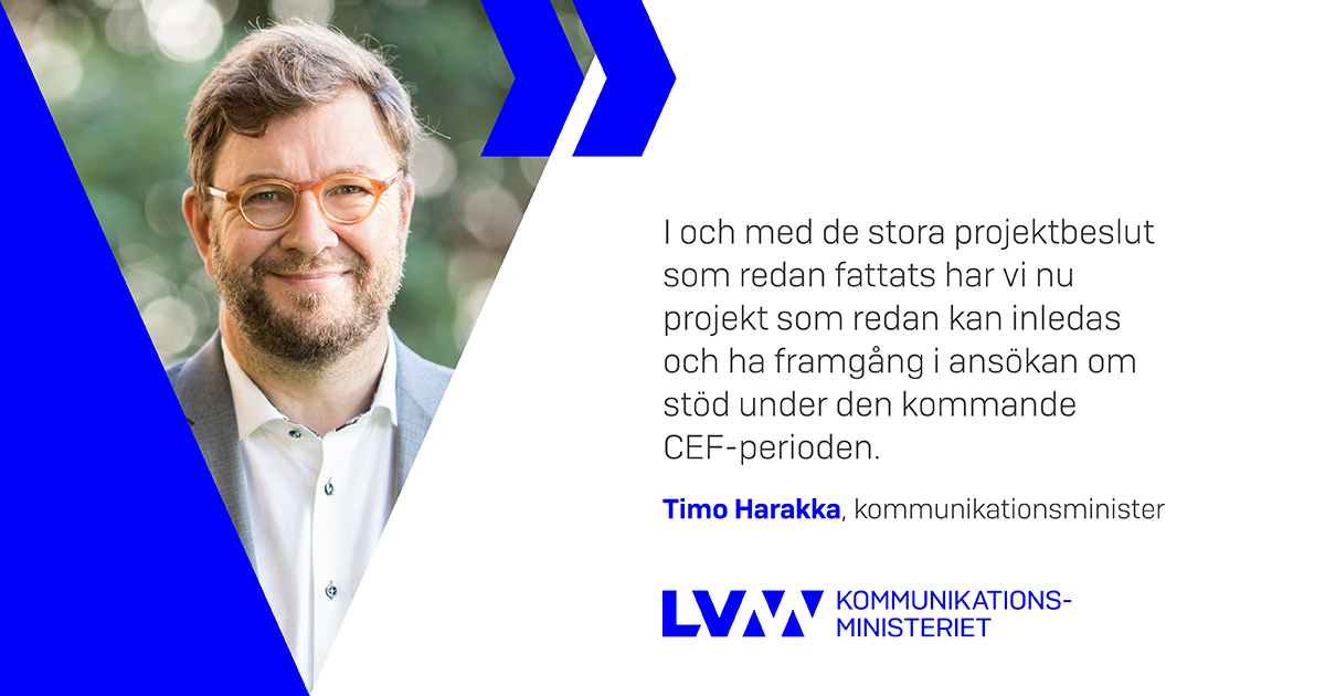 Kommunikationsminister Timo Harakka (Foto: LVM)