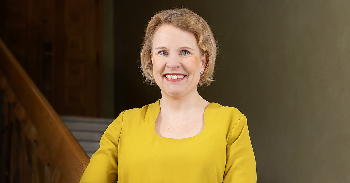 State Secretary Pilvi Torsti (Photo: Suvi-Tuuli Kankaanpää, Keksi/Ministry of Transport and Communications)