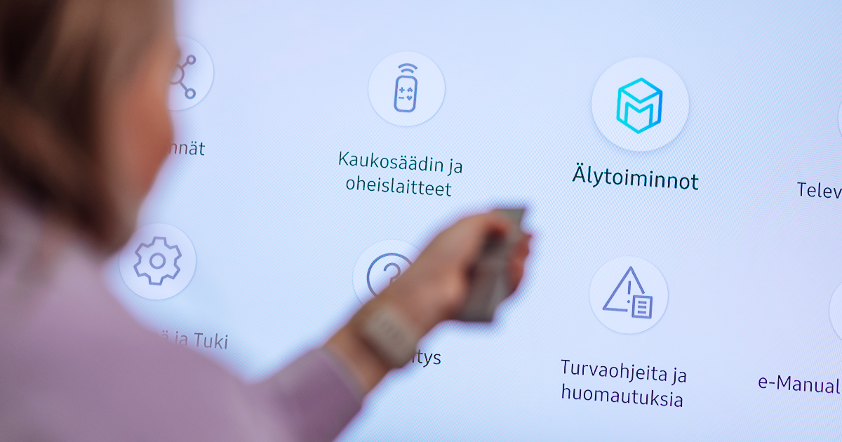 A Smart TV. (Image: Mika Pakarinen, Keksi/LVM)