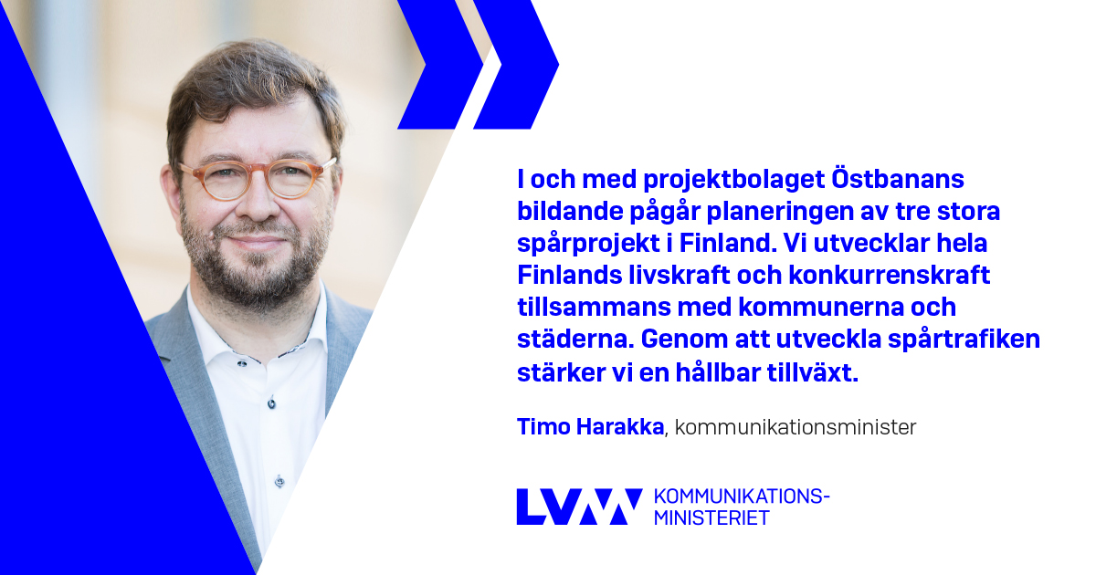 Kommunikationsminister Timo Harakka (Bild: Laura Kotila/Statsrådets kansli)