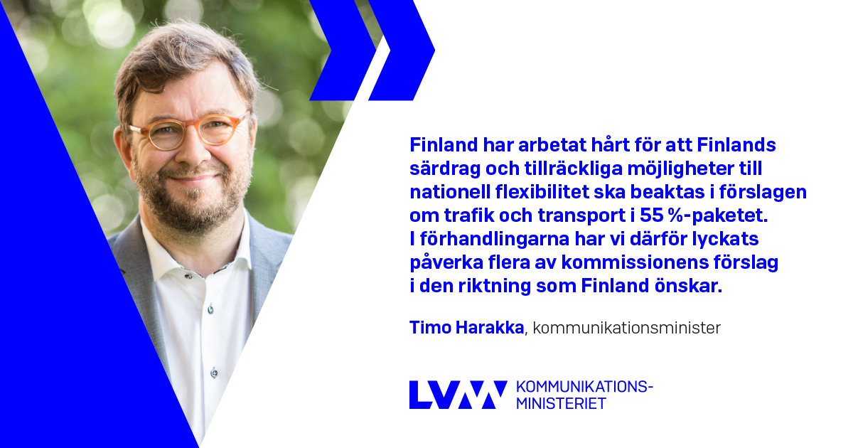 Kommunikationsminister Timo Harakka (Bild: Laura Kotila/Statsrådets kansli)
