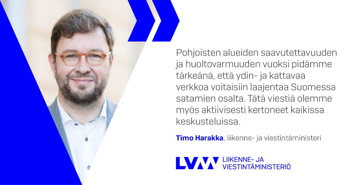 Minister Harakka (Bild: Laura Kotila / VNK)