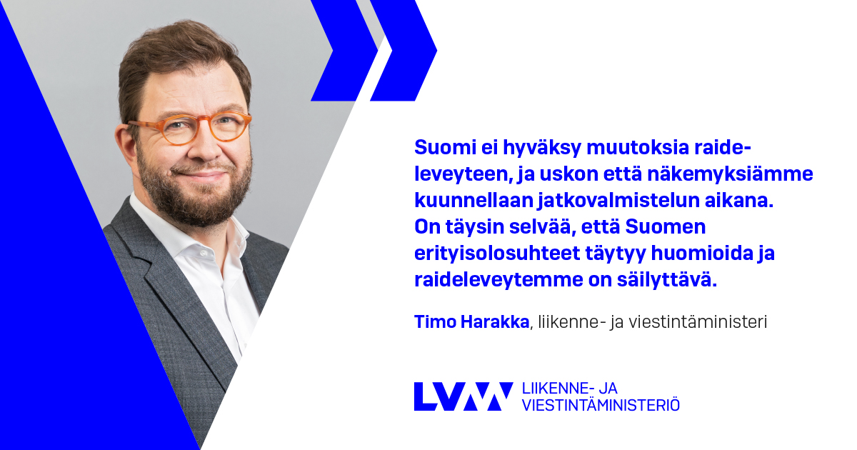 Liikenne- ja viestintäministeri Timo Harakka (Kuva: Suvi-Tuuli Kankaanpää, Keksi)