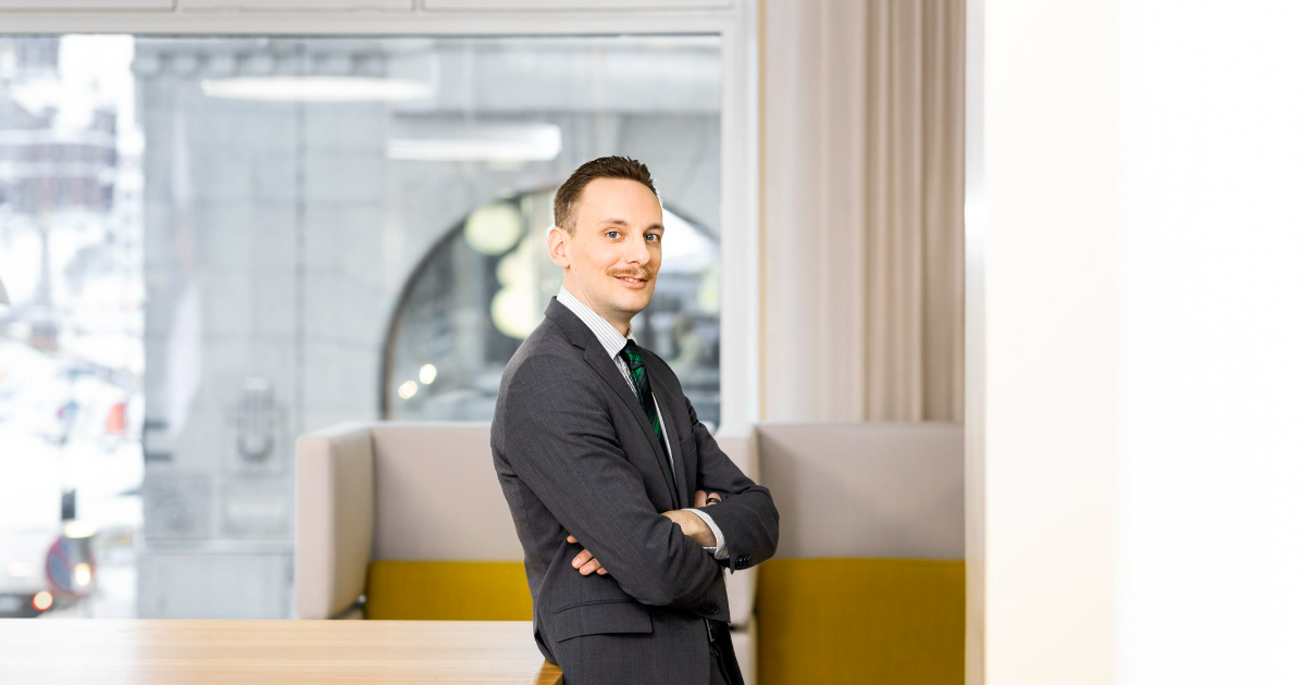 Enhetsdirektör Emil Asp (Foto: Suvi-Tuuli Kankaanpää, Keksi)