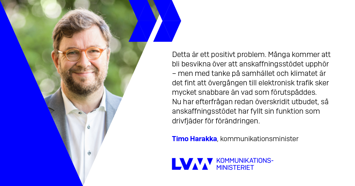 Kommunikationsminister Timo Harakka (Bild: Laura Kotila/Statsrådets kansli)