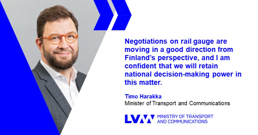 Minister of Transport and Communications Timo Harakka (Photo: Laura Kotila/Prime Minister's Office)