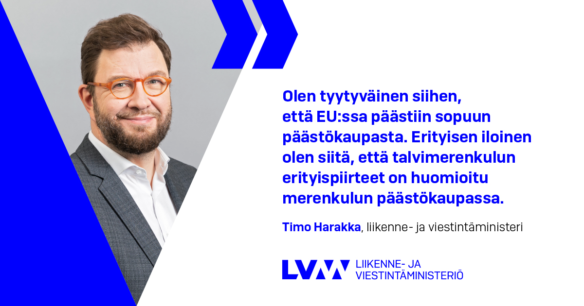 Liikenne- ja viestintäministeri Timo Harakka (Kuva: Suvi-Tuuli Kankaanpää, Keksi)