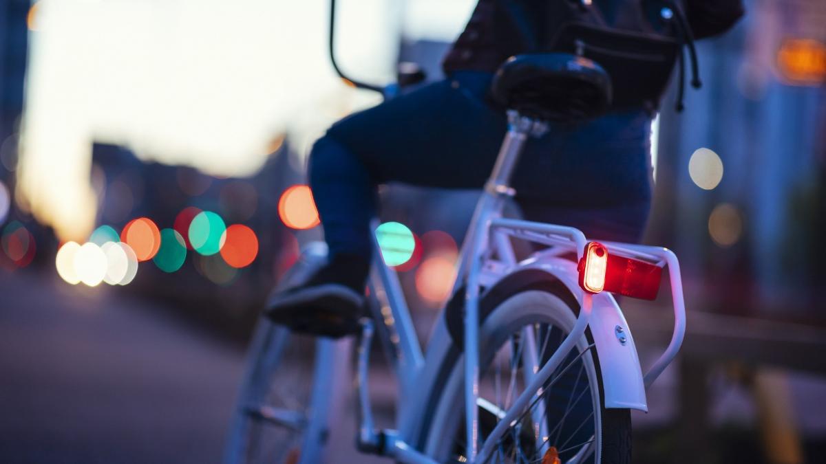Polkupyörän takavalo lähikuvassa