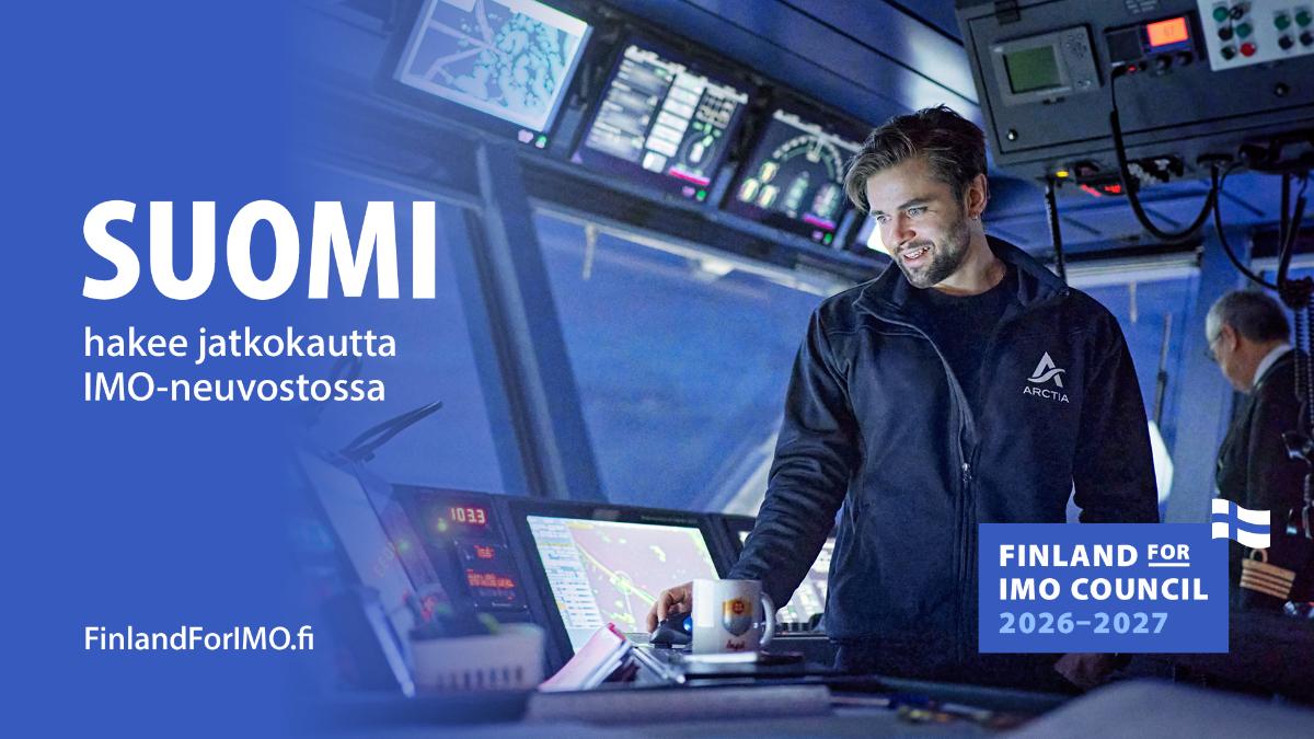 Mies Polariksen komentosillalla