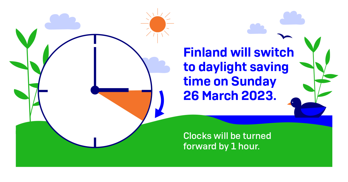 Clocks go forward as summer time begins this Sunday 26 March