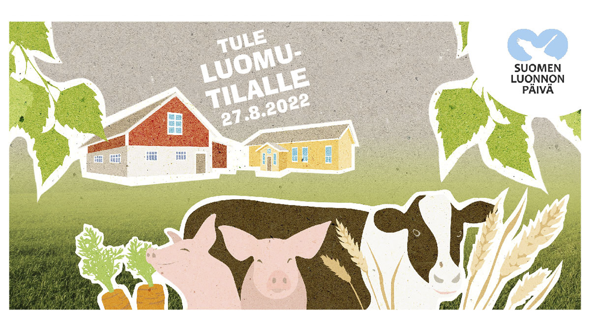 Tule luomutilalle 27.8.2022, Suomen luonnon päivä