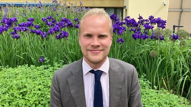 Kuvassa MMM:n uusi ministeri erityisavustaja Matias Kallio.