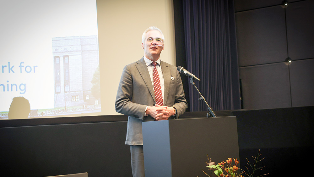 Minister of Education  Adlercreutz