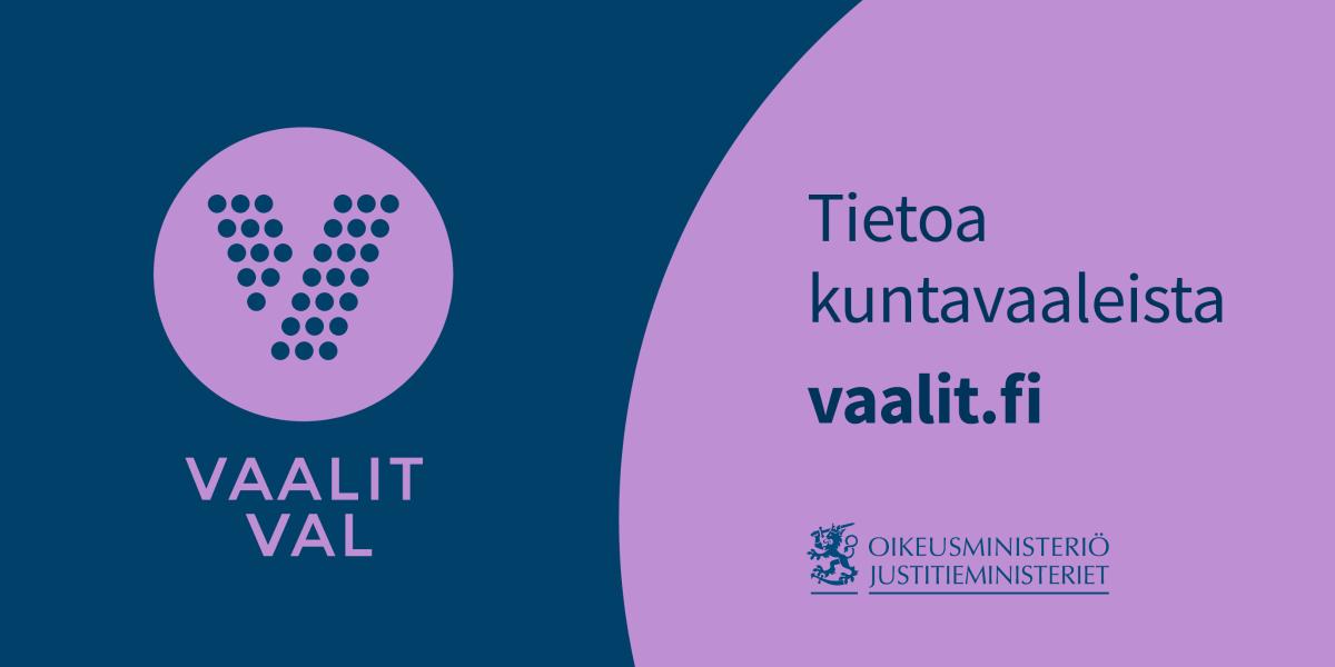 Tietoa kuntavaaleista vaalit.fi