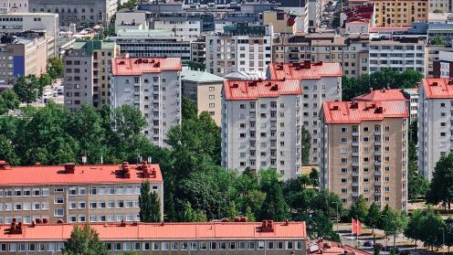 Kaupunkikuvaa Lahdesta.