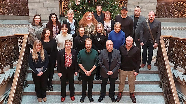 Rundabordsmötets deltagare.