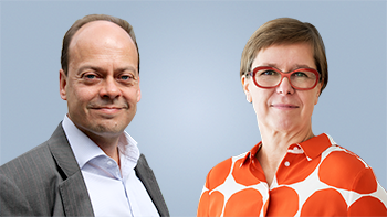 Harri Sivula ja Minna Hulkkonen.