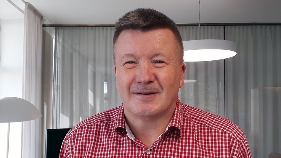 Suunnittelija Mauri Yltiö ympäristöministeriöstä