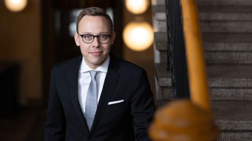 Minister of Employment Matias Marttinen