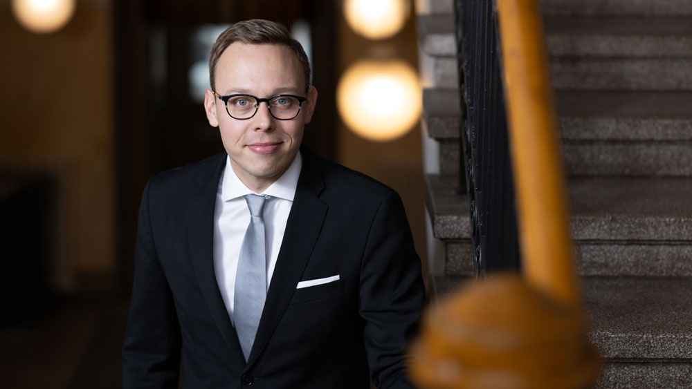 Työministeri Matias Marttinen