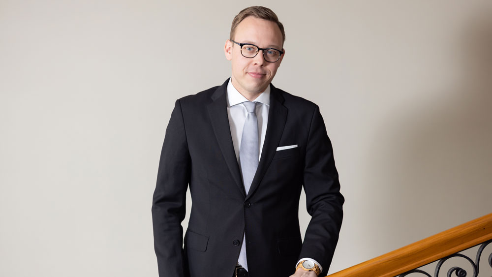 Työministeri Matias Marttinen