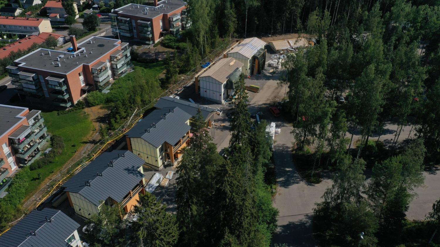 Kuvituskuva asuinalueesta